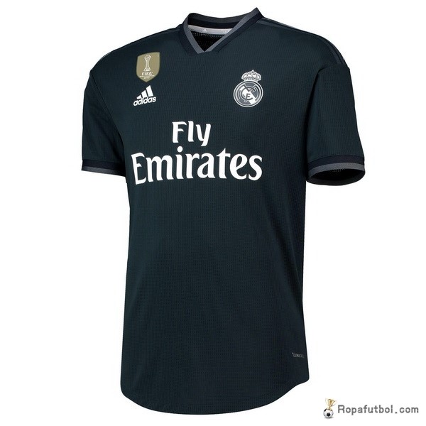 Tailandia Camiseta Real Madrid Replica Segunda Ropa 2018/19 Negro